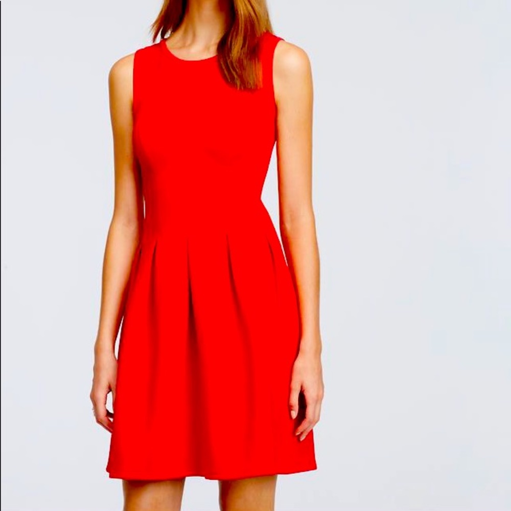 Ann Taylor Pleated Cocktail Dress